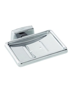Sèrie CLASSIC- Porte-savon fixé en ACIER INOXYDABL E brillant