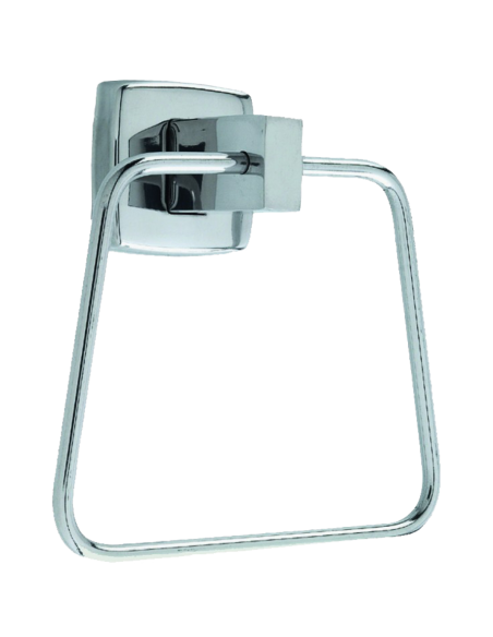 Sèrie CLASSIC- Anneau porte-serviettes en ACIER IN OXYDABLE brillant