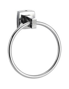 Anneau porte-serviettes en ACIER INOXYDABLE satiné