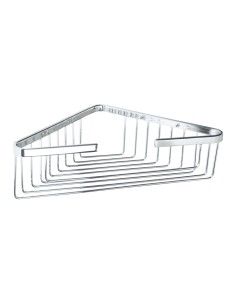 Porte-savon triangulaire en LAITON chromé