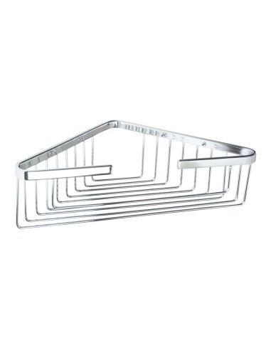 Porte-savon triangulaire en LAITON chromé