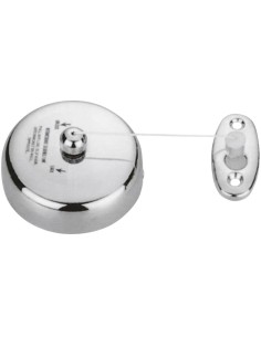 Serie CLASSIC - Corde à linge rétractable en ACIER  INOXYDABLE brillant