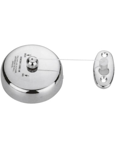 Serie CLASSIC - Corde à linge rétractable en ACIER  INOXYDABLE brillant