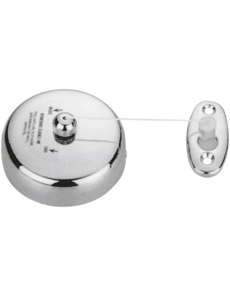 Serie CLASSIC - Corde à linge rétractable en ACIER  INOXYDABLE brillant