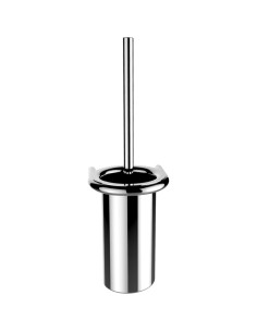 Porte brosse de toilette (WC) avec support mural A CIER INOXYDABLE AISI 304 brillant