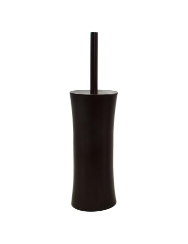 Porte brosse de toilette (WC)  A CIER INOXYDABLE Noir