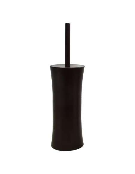 Porte brosse de toilette (WC)  A CIER INOXYDABLE Noir