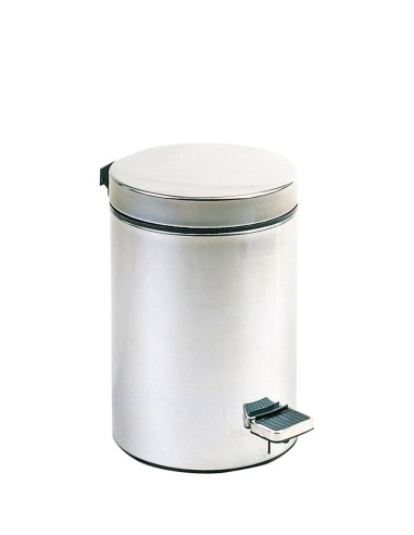 Poubelle hygiénique avec pédale 3 l en ACIER INOXY DABLE satiné