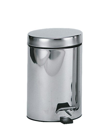 Poubelle hygiénique avec pédale 12 l en ACIER INOX YDABLE brillant