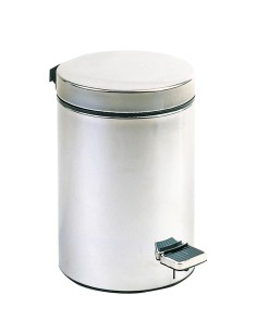 Poubelle hygiénique avec pédale 20 l en ACIER INOX YDABLE satiné