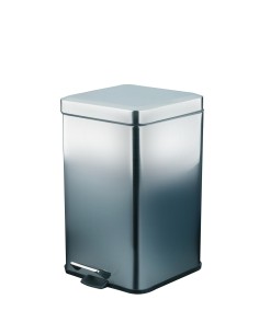 Poubelle hygiénique avec pédale 6 l en ACIER INOXY DABLE Satiné
