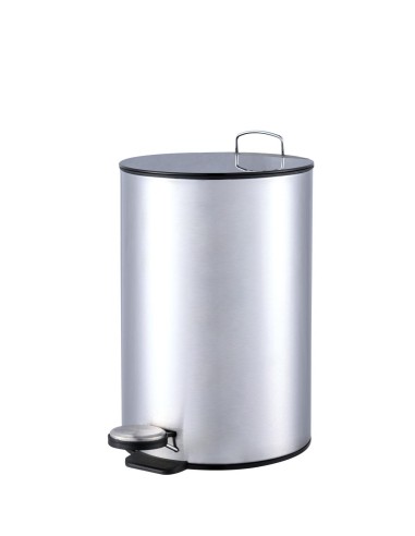Poubelle hygiénique avec pédale 5 l en ACIER INOXY DABLE Satiné