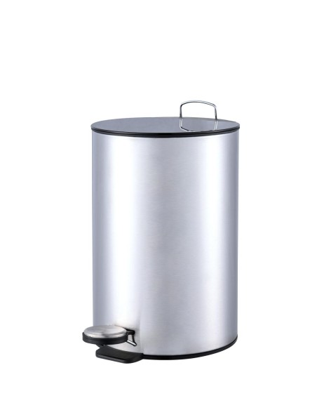 Poubelle hygiénique avec pédale 5 l en ACIER INOXY DABLE Satiné