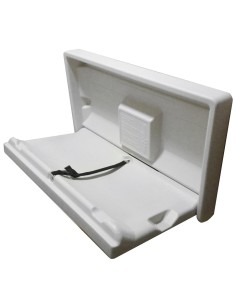 Table à langer horizontal fixé en POLYETHYLENE