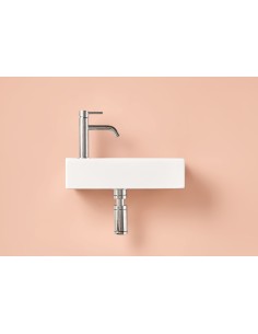 Vasque Mini à gauche Sanycess Vasque compacte design pour salle de bain 2