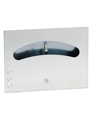 Distributeur de couvre-siège hygiénique encastré e n ACIER INOXYDABLE