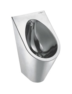 Urinoir mural en ACIER INOXYDABLE AISI 304 brillan t