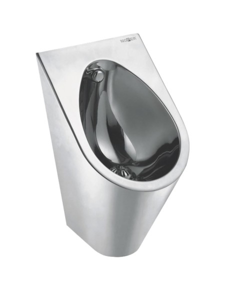 Urinoir mural en ACIER INOXYDABLE AISI 304 brillan t