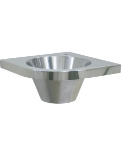 Lave-mains d'angle ouvert Ø230 brillant