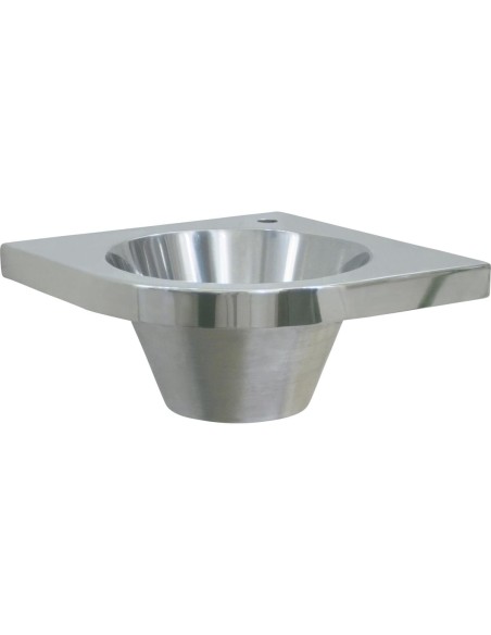Lave-mains d'angle ouvert Ø230 brillant