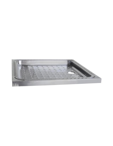 Receveur de douche en ACIER INOXYDABLE AISI 304, 7 00 x 700 mm