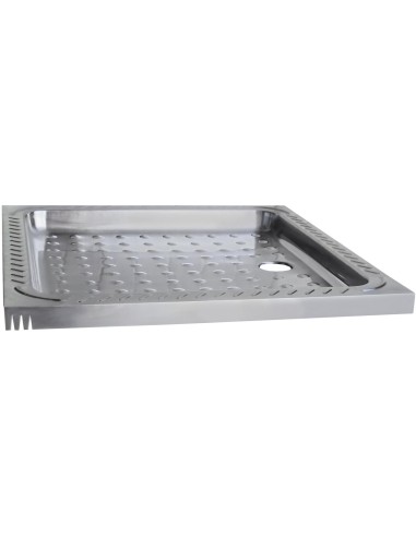 Serie SHOWER receveurs de douche ACIER INOXYDABLE  AISI 304 satiné 900 x 900 mm