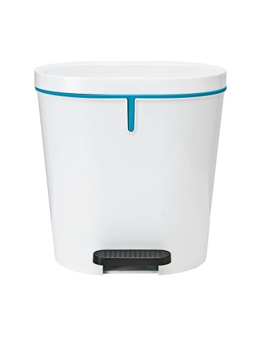 Poubelle hygiénique à pédale avec récipient intéri eur polypropylène 8 litres