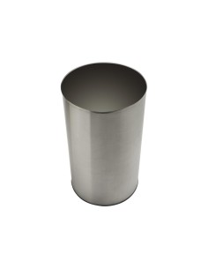 Poubelle en acier inoxydable AISI 304 15 l Satiné