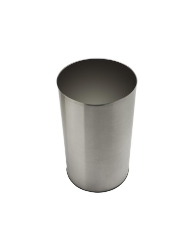 Poubelle en acier inoxydable AISI 304 15 l Satiné