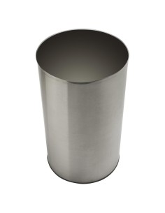 Poubelle en acier inoxydable AISI 304 80 l Satiné