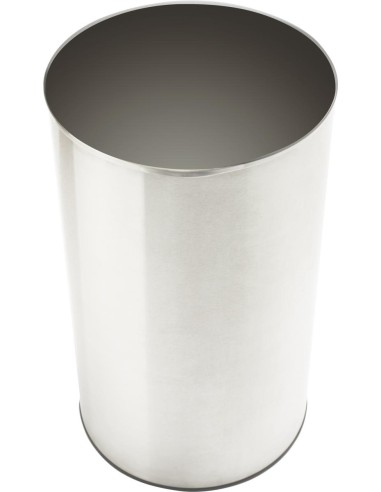 Papelera gran capacidad con tapa 80 litros blanca