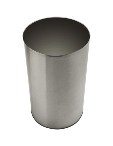 Poubelle grande capacité en acier inoxydable AISI  304 - 150 l Satiné