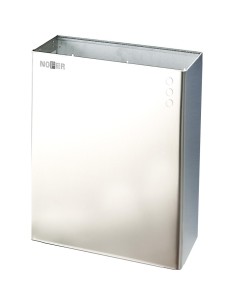 Poubelle murale en ACIER INOXYDABLE AISI 304 brill ant 23 l