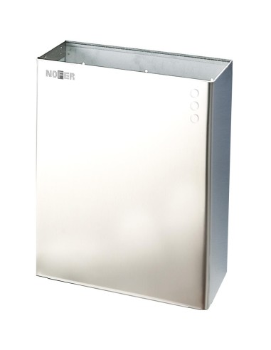 Poubelle murale en ACIER INOXYDABLE AISI 304 brill ant 23 l