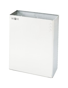 Poubelle murale en ACIER INOXYDABLE AISI 304 blanc  23 l