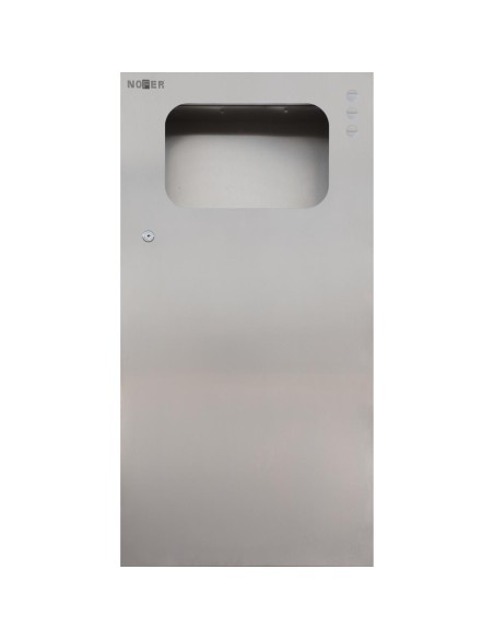 Poubelle murale encastré 38 l ACIER INOXIDABLE AIS I 304 satiné