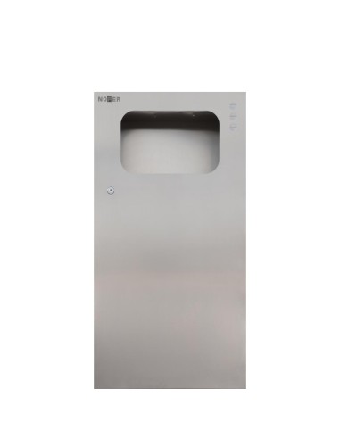 Poubelle murale encastré 21 l ACIER INOXIDABLE AIS I 304 satiné