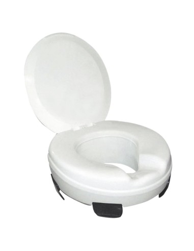 Siège avec réhausseur en POLYPROPYLENE pour toilet tes, avec abattant