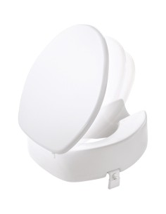 Réhausseur WC avec abattant en DUROPLAST