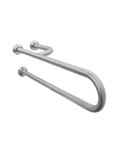 Barre fixe en ACIER INOXYDABLE AISI 304 blanc trip le support mural