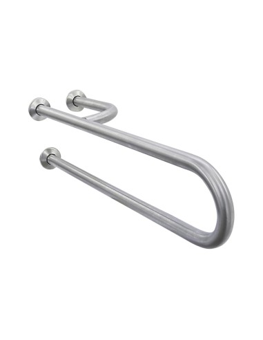Barre fixe en ACIER INOXYDABLE AISI 304 blanc trip le support mural