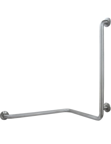 Barre fixe douche en ACIER INOXYDABLE AISI 304 sat iné 3 cotés