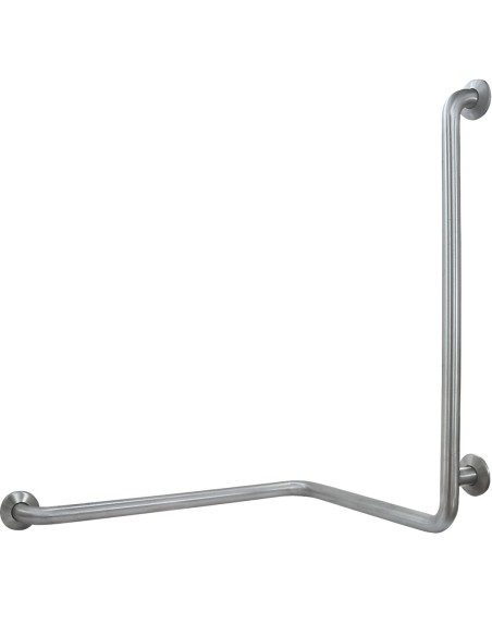 Barre fixe douche en ACIER INOXYDABLE AISI 304 sat iné 3 cotés