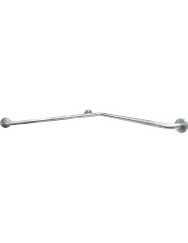 Barre fixe pour douche, en ACIER INOXYDABLE AISI 3 04 brillant