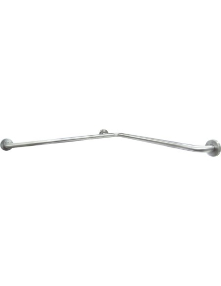 Barre fixe pour douche, en ACIER INOXYDABLE AISI 3 04 brillant