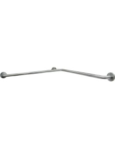 Barre fixe pour douche, en ACIER INOXYDABLE AISI 3 04 satiné