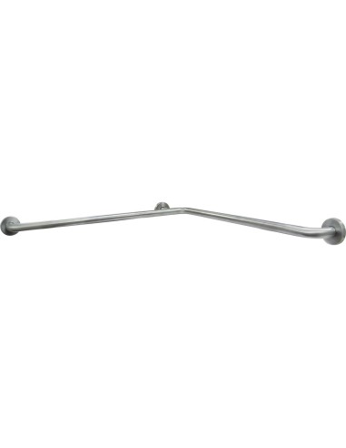 Barre fixe pour douche, en ACIER INOXYDABLE AISI 3 04 satiné