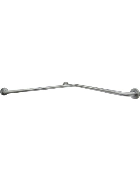 Barre fixe pour douche, en ACIER INOXYDABLE AISI 3 04 satiné