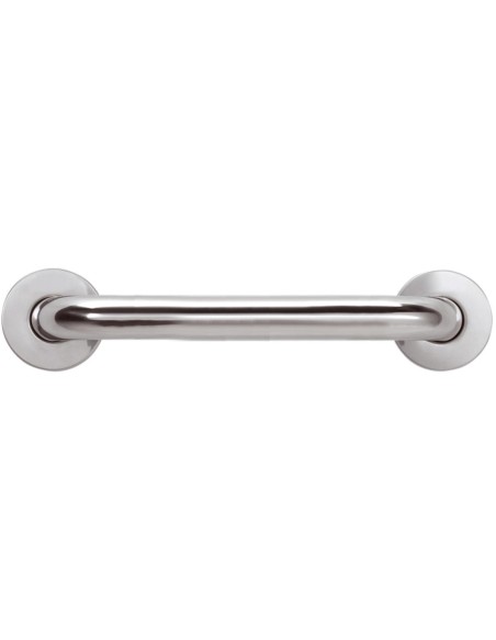 Barre fixe en ACIER INOXYDABLE brillant 450 mm