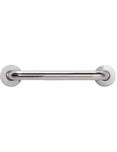 Barre fixe en ACIER INOXYDABLE AISI 304 satiné 600  mm